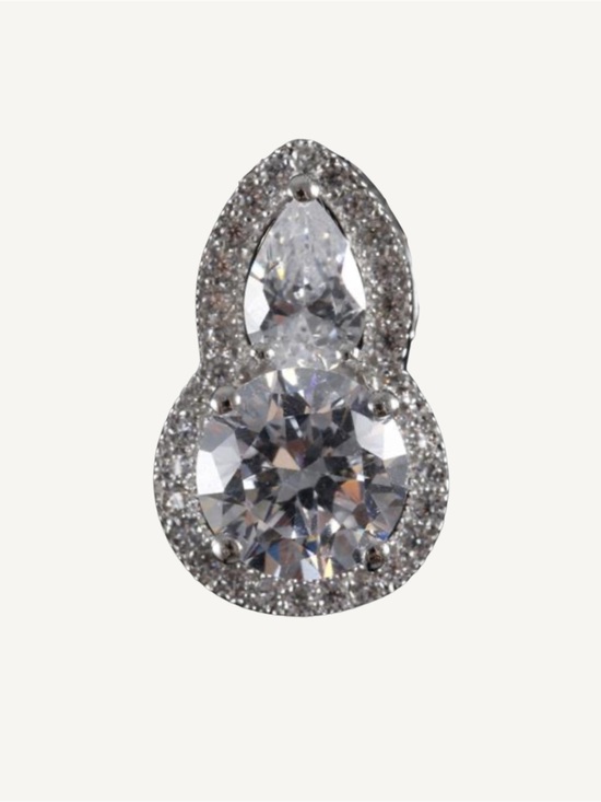 Stauer Jewelry - Vintage 2ctw 925 Sterling Flawless D Lab Diamonds Pendant